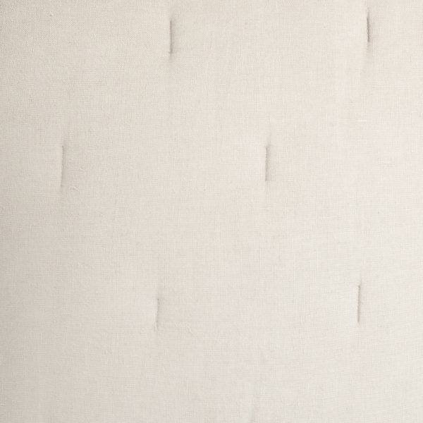 Amity Home Cartwright Quilt Swatch in Natural-Ivory - Subtle Quilted Texture