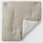 Amity home cartwright quilt swatch in natural ivory   reversible linen texture