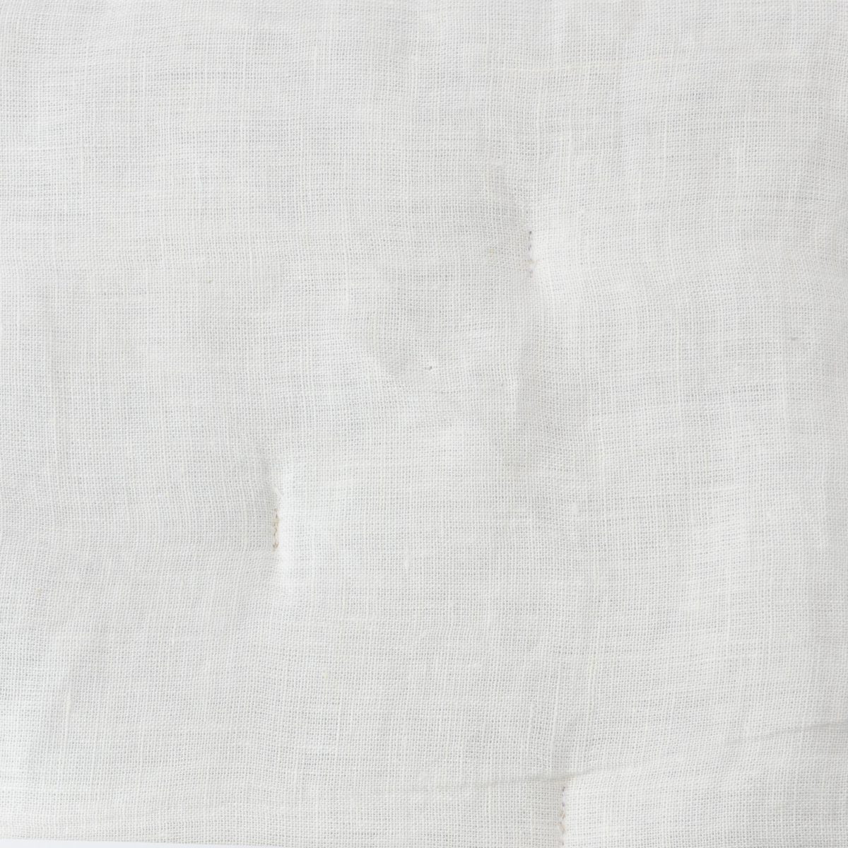 Amity home cartwright quilt swatch in natural ivory   textured linen weave