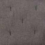 Amity home dalton quilt swatch in flannel grey   soft tufted texture
