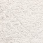 Amity home zella quilt swatch in vanilla   intricate quilted pattern