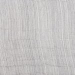 Amity home luce quilt swatch in light grey   hand stitched fabric