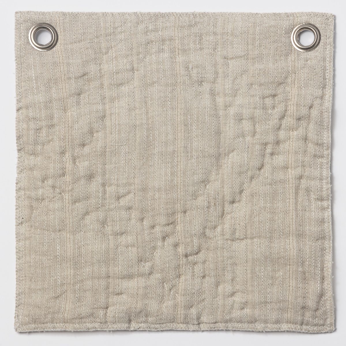 Amity home rocco quilt swatch in natural   quilted linen texture