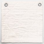 Amity home marshall quilt swatch in ivory   diamond quilted texture