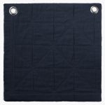 Amity home marshall quilt swatch in indigo   diamond stitched texture
