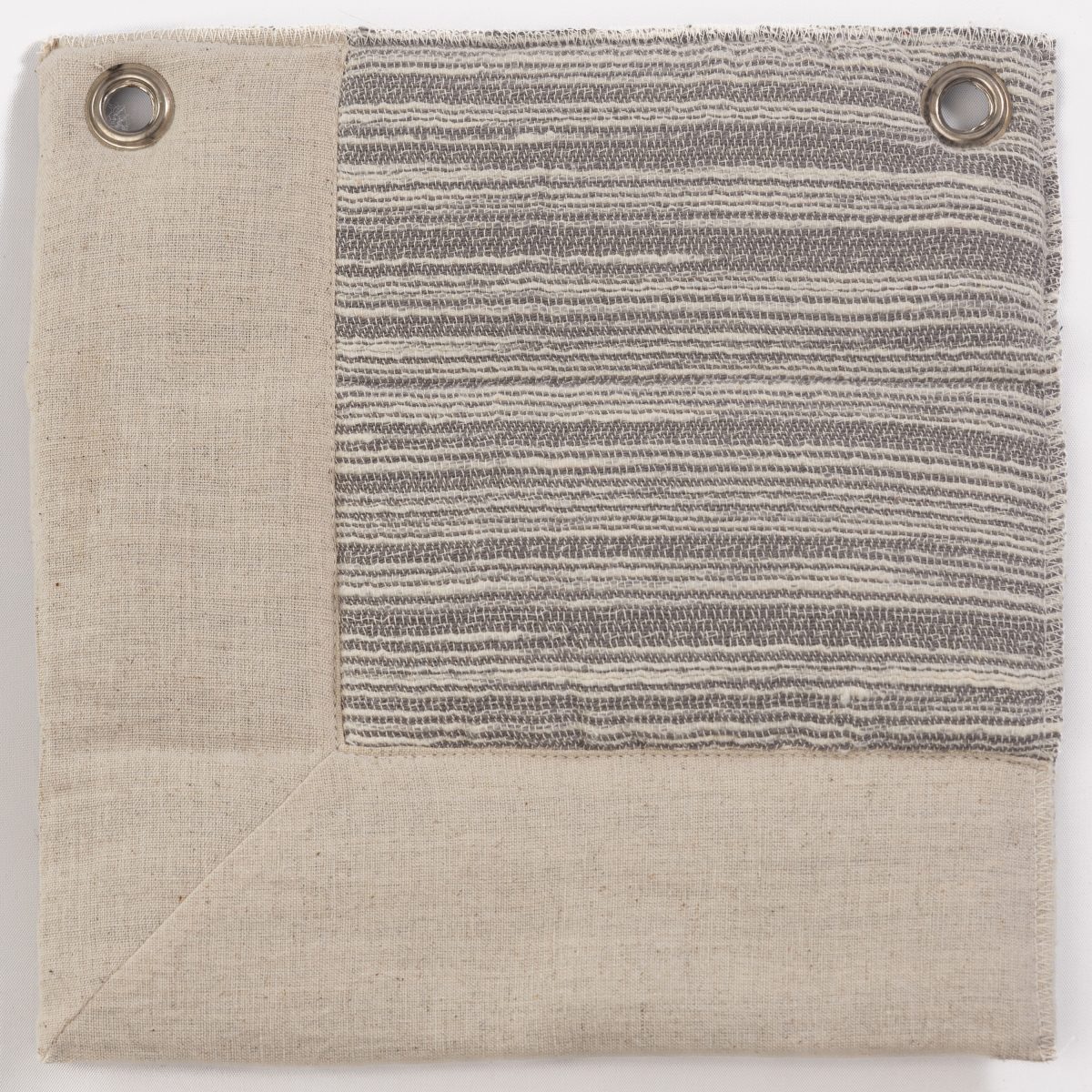 Gill Quilt Swatch, Grey - Image 2