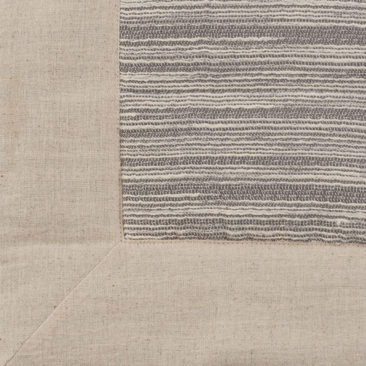 Gill Quilt Swatch, Grey - Image 1