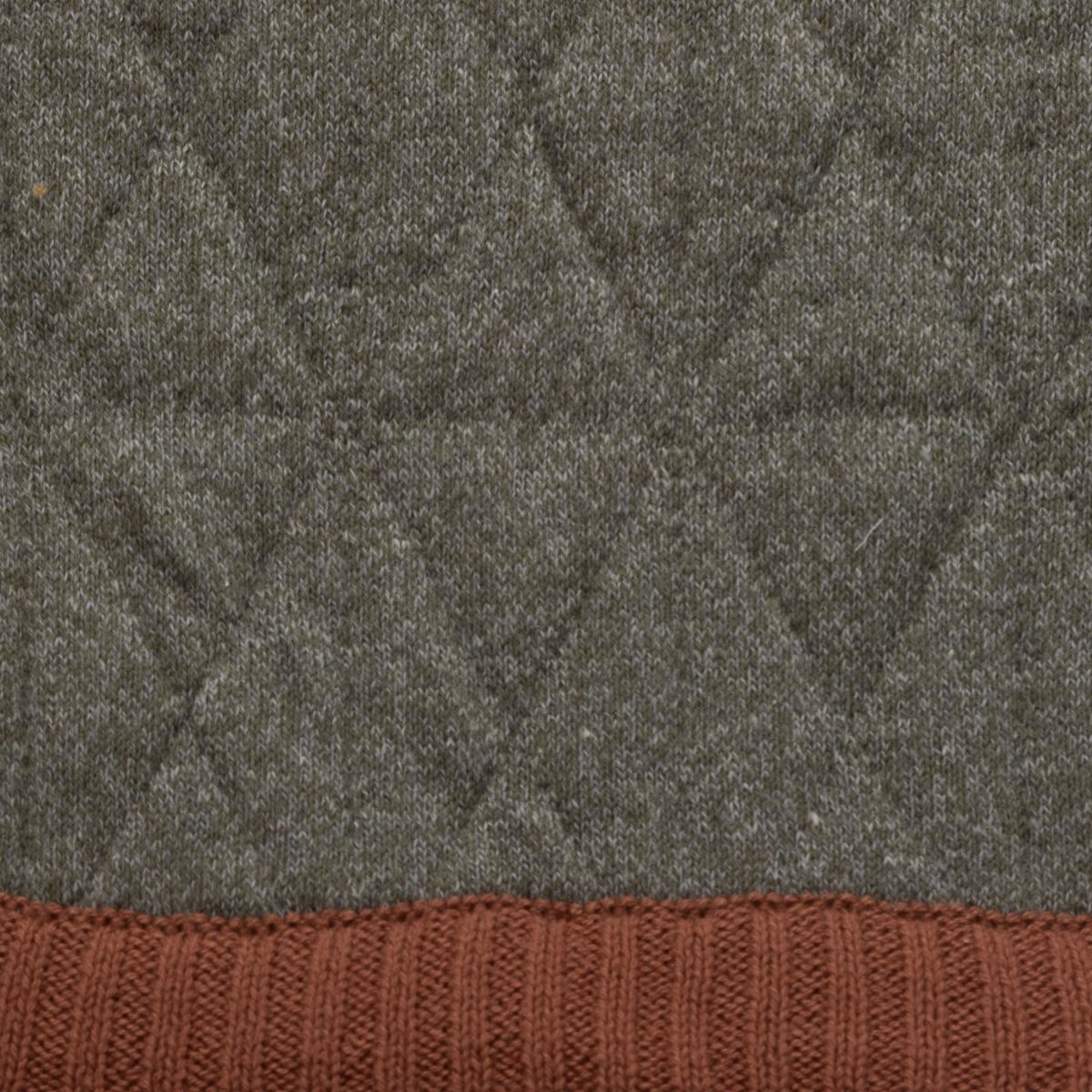 Amity home kirk quilt swatch in laurel   quilted diamond pattern