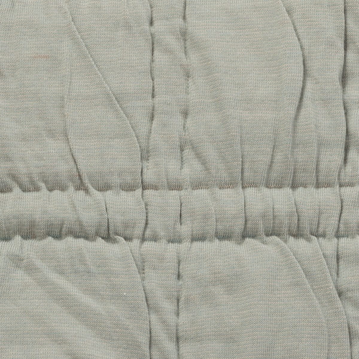 Amity home fletcher quilt swatch in mineral   quilted knit texture