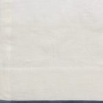 Amity home tyne sheet swatch in ivorysteel blue   fine woven texture