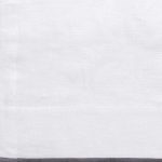 Amity home tyne sheet swatch in whitecharcoal   linen fabric texture