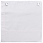 Amity home luxx sheet swatch in white   grommeted corners