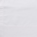 Amity home luxx sheet swatch in white   fine weave texture