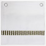 Amity home savona sheet set swatch in laurel   embroidered stripe