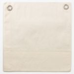 Amity home murano sheet swatch in ivory   grommets  hemstitch border