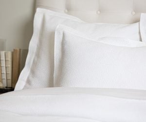 Amity home santiago matelasse in white   pebbled texture