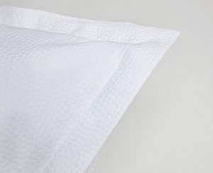 Amity home santiago matelasse in white   textured geometric pattern