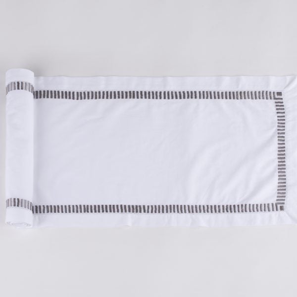 Savona Table Runner, Grey