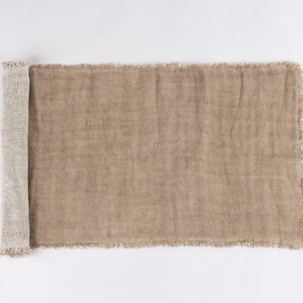 Ashford Linen Table Runner, Natural