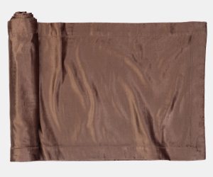 Amity home lia velvet table runner in copper   luxurious velvet texture
