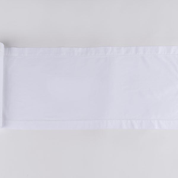 Murano Table Runner, White