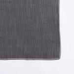 Amity home harlow table runner in charcoal   textured weave