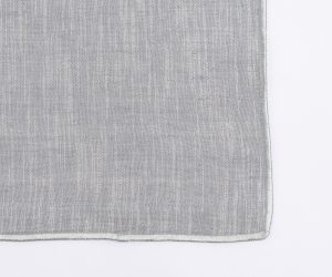 Amity home harlow table runner in mineral   textured weave