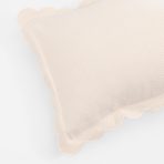 Amity home hugo matelasse in sandshell   scalloped edge