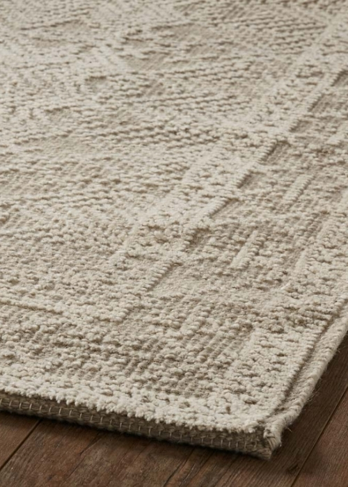 The milton oatmeal rug