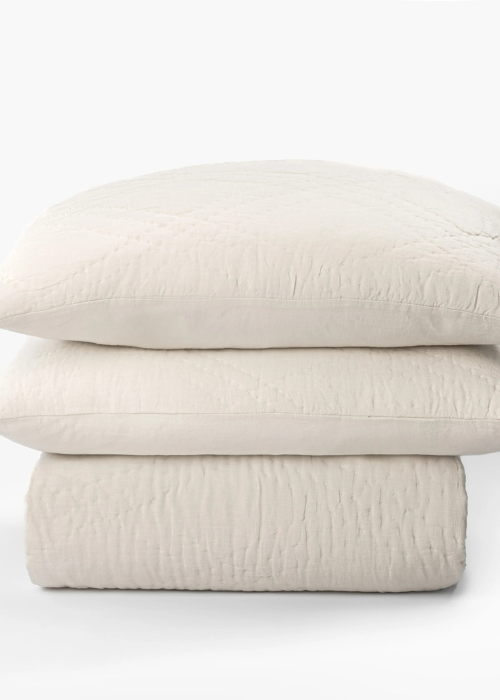 Barcelona linen quilt