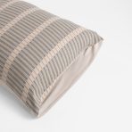 Amity home shiloh duvet cover in neutral multi   geometric stripe pattern