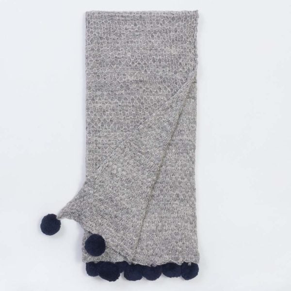 Lacey Indigo/Grey, Throw