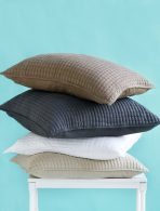 Catalina Linen Sham, Steel Blue, Standard - Image 2