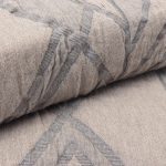 Amity home ennis duvet cover in natural with charcoal pattern   woven geometric design