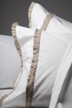 PETITE RUFFLE SHEET SET, LINEN RUFFLE, NATURAL (Retiring Soon***) - Image 4