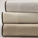 Tyne Linen White-Charcoal Emb Sheet Set - Image 8