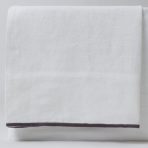 TYNE LINEN WHITE-CHARCOAL EMB SHEET SET